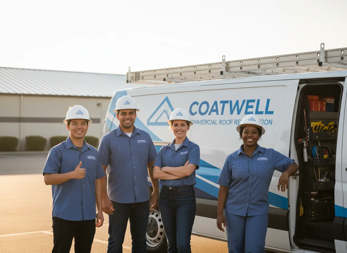 Commercial roof coating company in Fletcher, MO